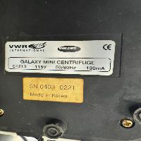 VWR Galaxy Mini Centrifuge image 0